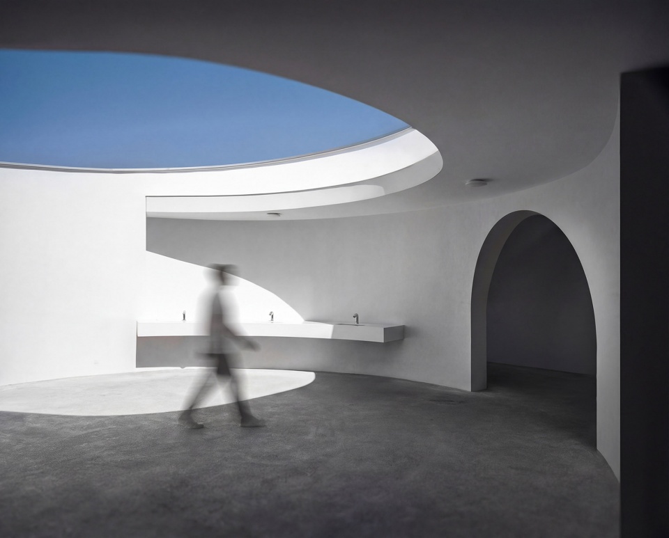conch station a spatial vortex by perform design studio