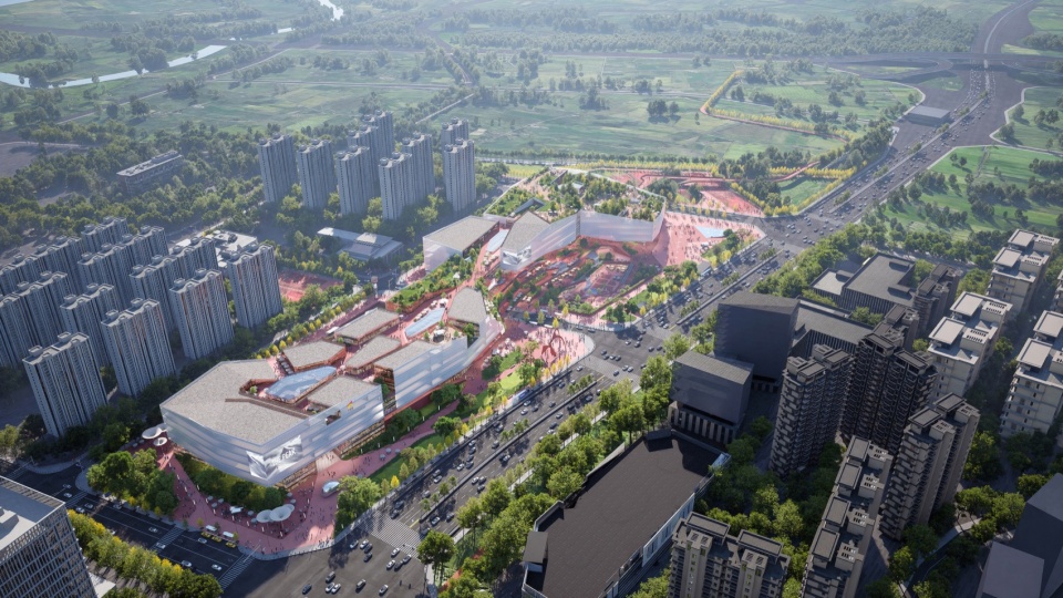 joy city qingyang chengdu by remix studio china southwest architectural design and research institute