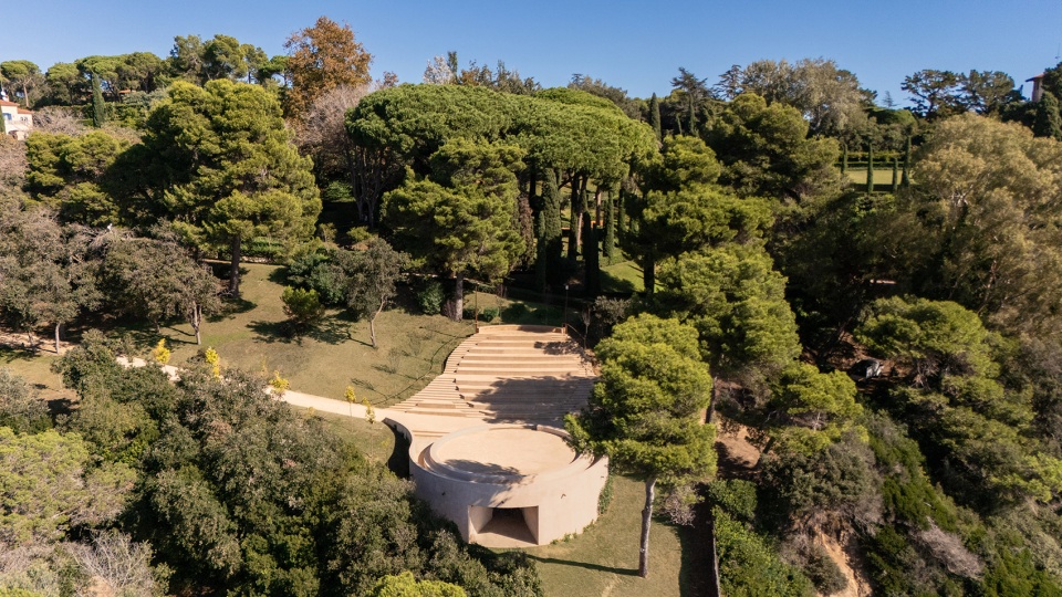theatre in the santa clotilde gardens by scob