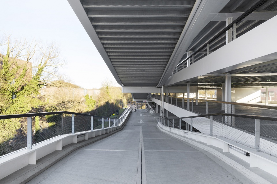 parking building imec kul leuven by stephane beel architects