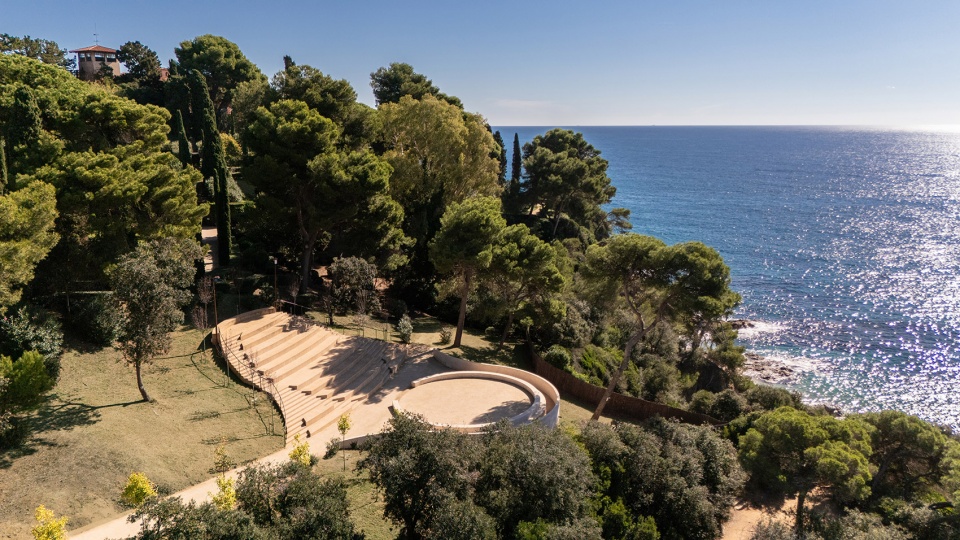 theatre in the santa clotilde gardens by scob