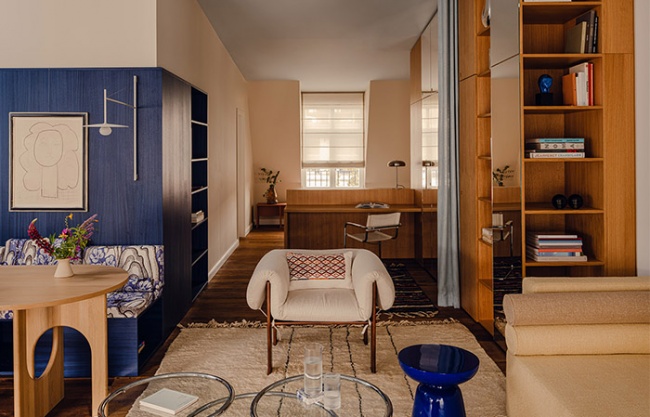 蓝盒子公寓，柏林 / BLUE BOX by Bruzkus Greenberg