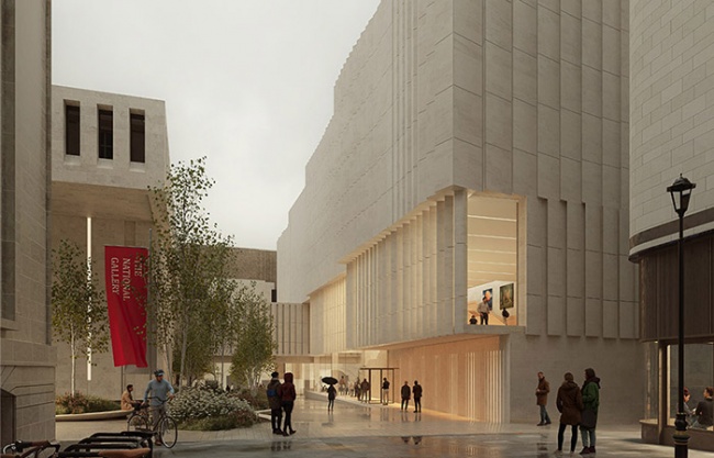 UK National Gallery New Wing by Kengo Kuma
