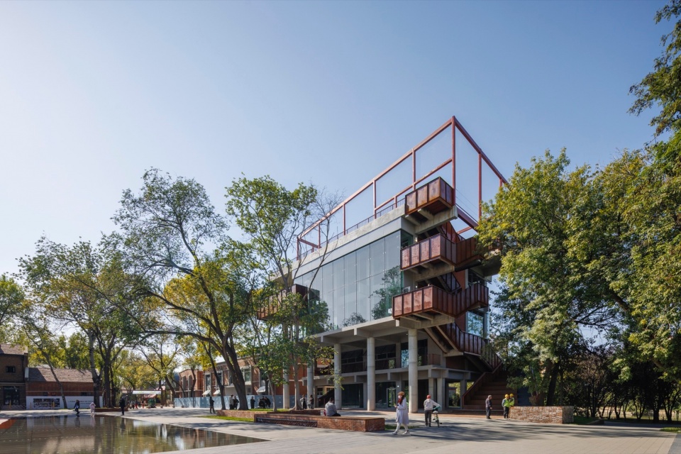 Jinyi Coordinate Design of Building 2 Tianjin First Machine Tool Plant by CM Design