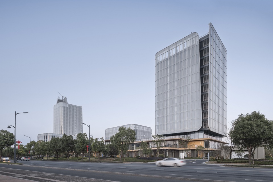 anji linxi innovation center by gla architects