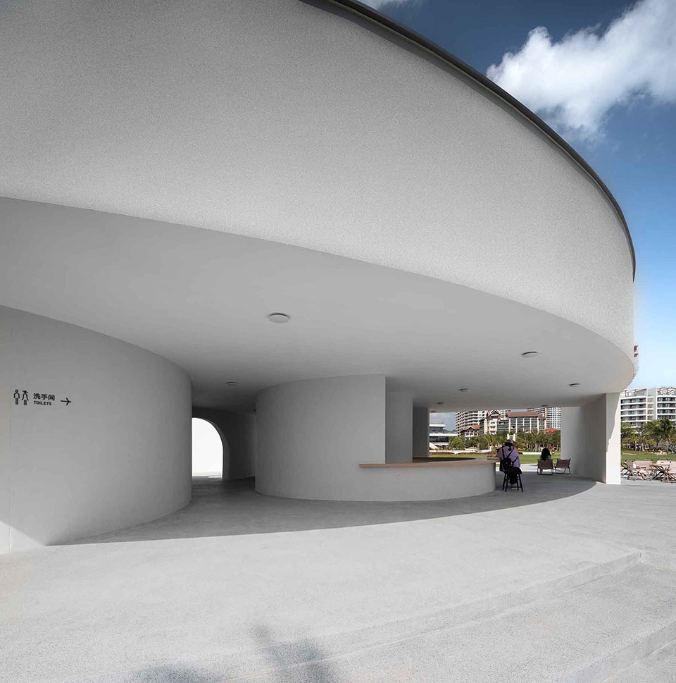 conch station a spatial vortex by perform design studio