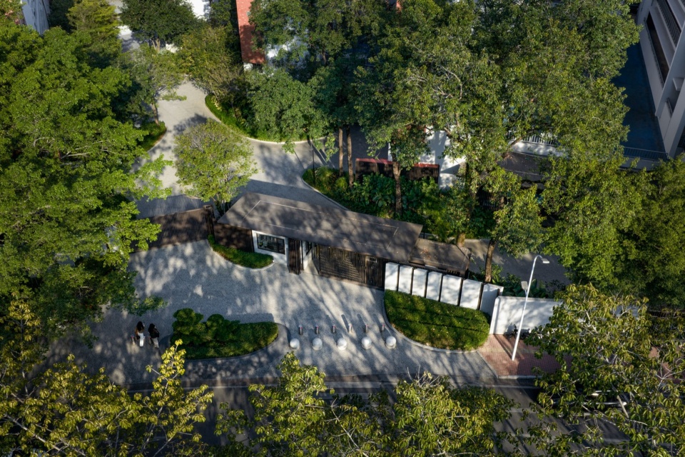 guangzhou nanfang college panyu middle school landscape renovation by ballistic architecture machine bam