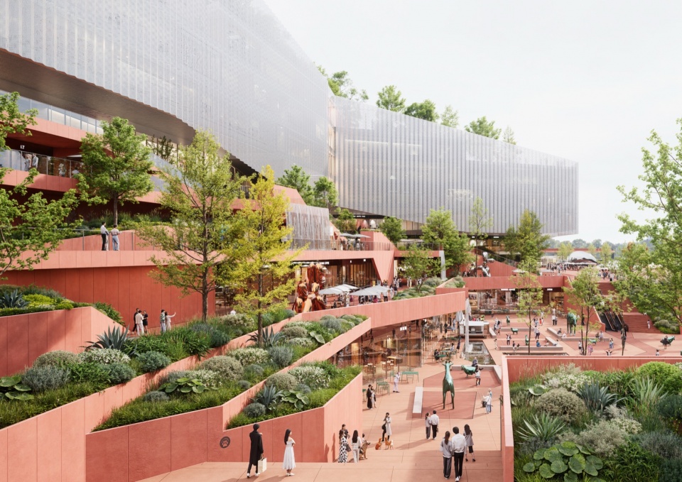 joy city qingyang chengdu by remix studio china southwest architectural design and research institute