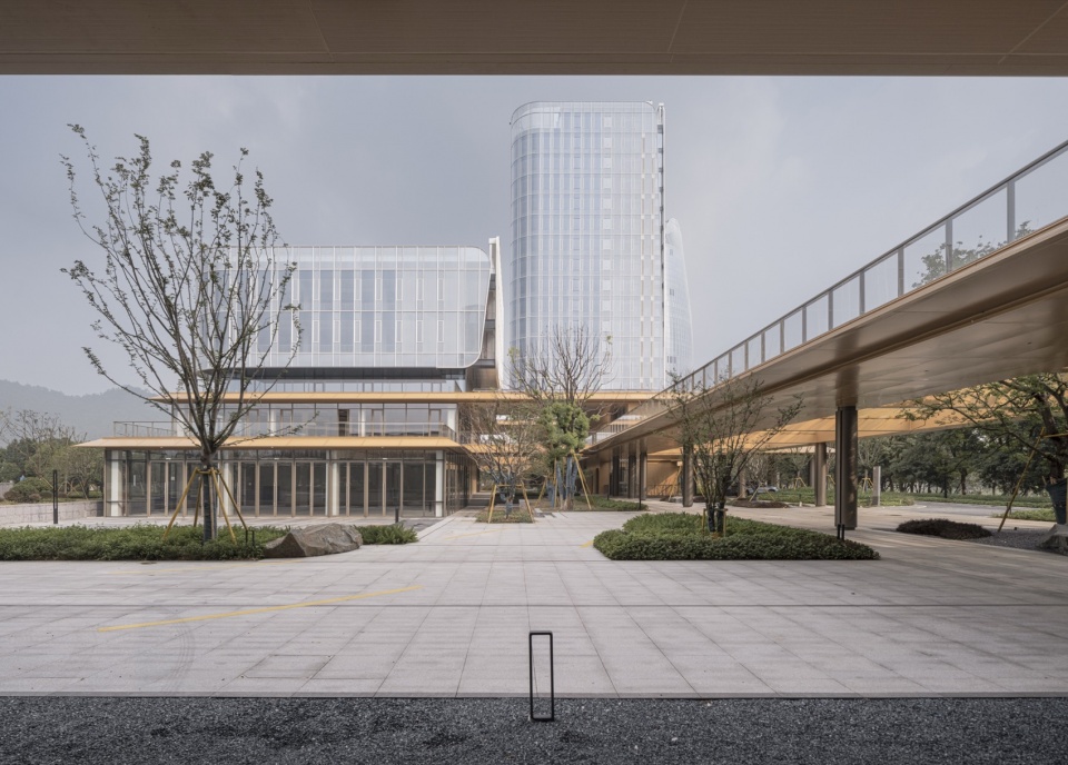 anji linxi innovation center by gla architects