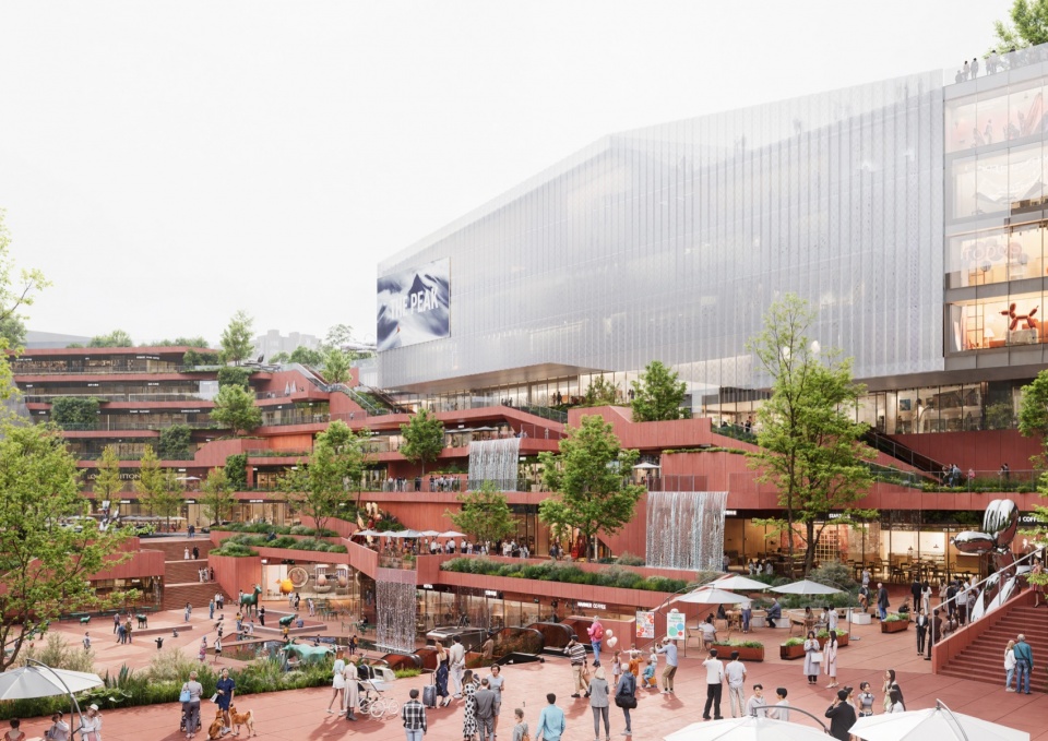 joy city qingyang chengdu by remix studio china southwest architectural design and research institute