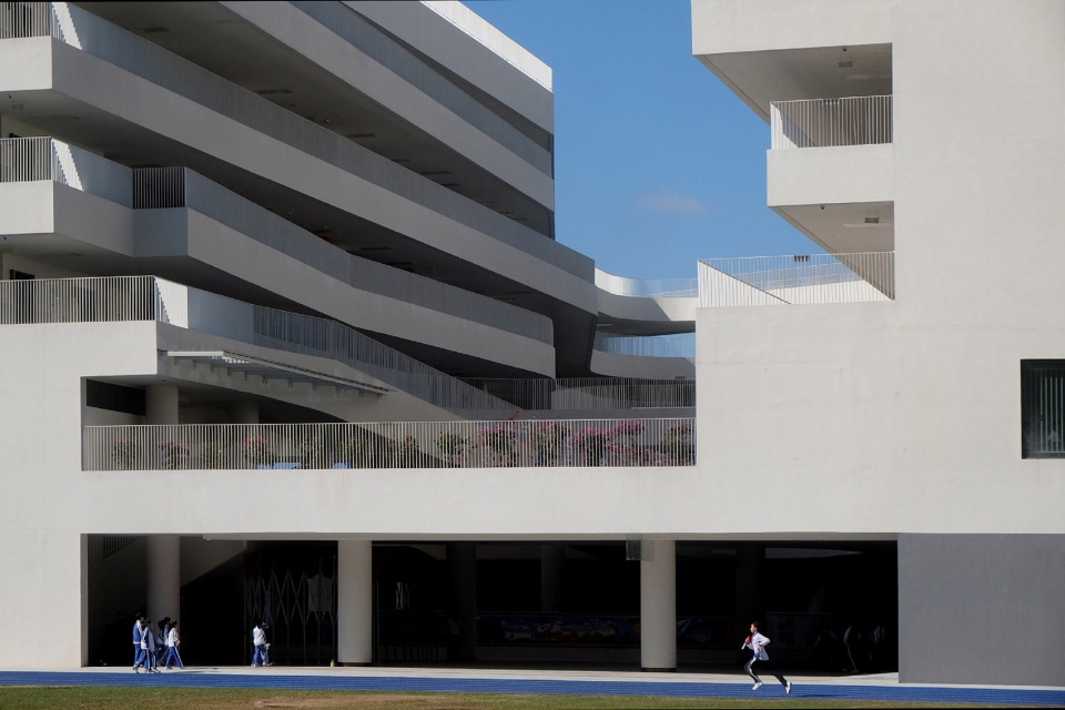 redevelopment of pingshan elementary school into a nine year integrated school by ccdi dongxiying studio
