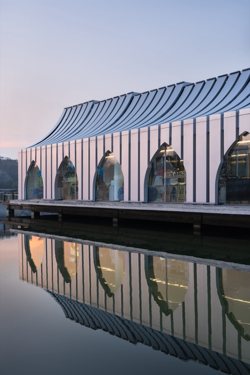 swan lake chapel by parallect design