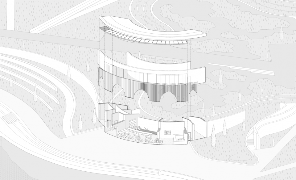 swan lake chapel by parallect design