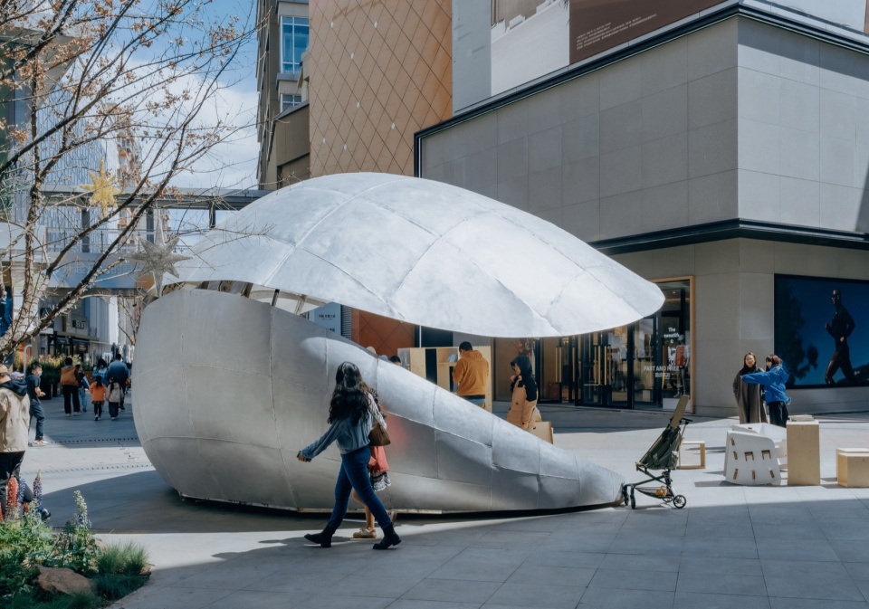 Shell Book Pavilion by LUO studio
