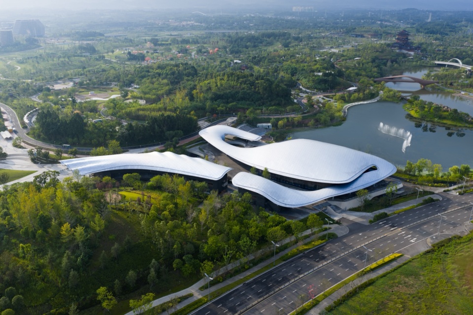 main pavilion of the international horticultural exhibition 2024 chengdu