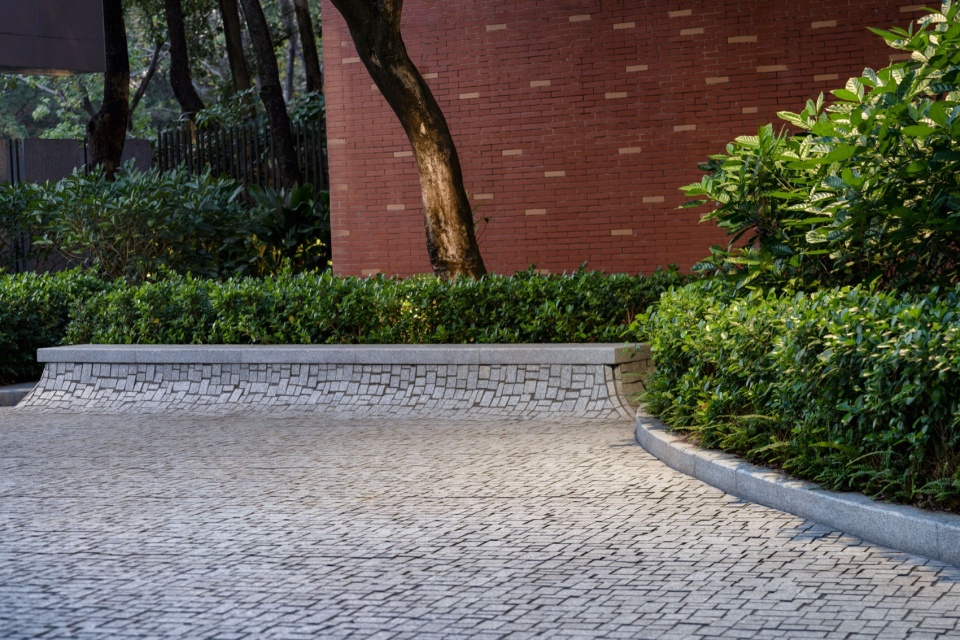 guangzhou nanfang college panyu middle school landscape renovation by ballistic architecture machine bam