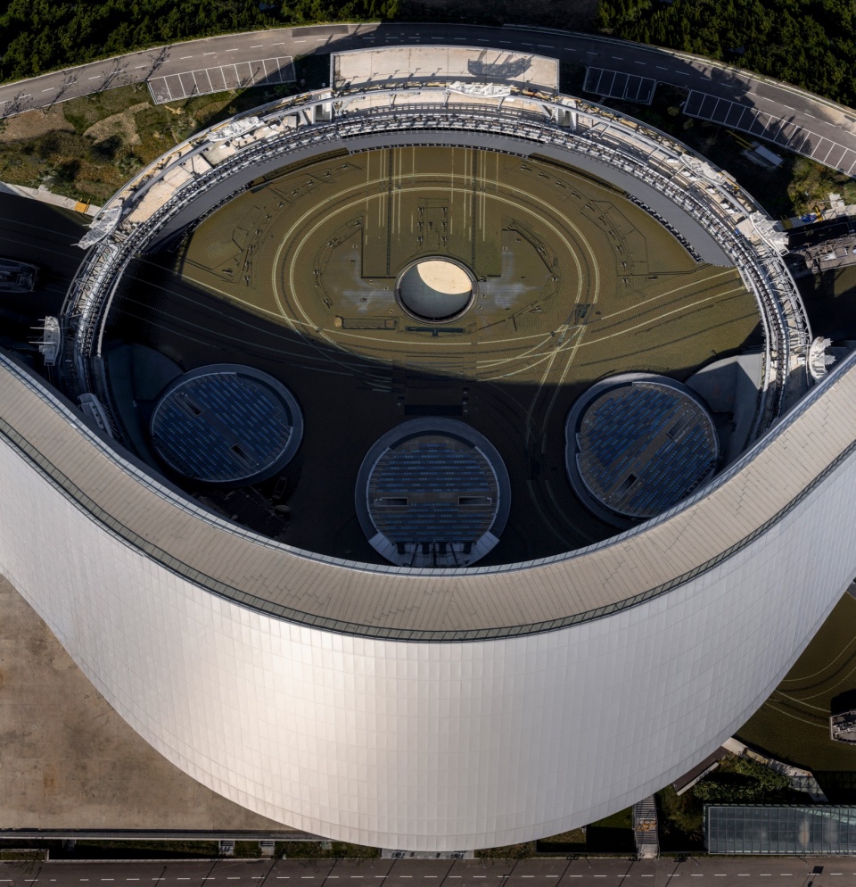 qingdao tangdao bay art center by oi architects