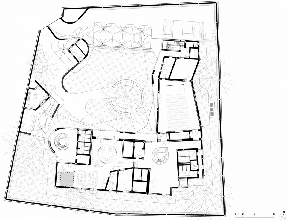 the goethe institut by kere architecture