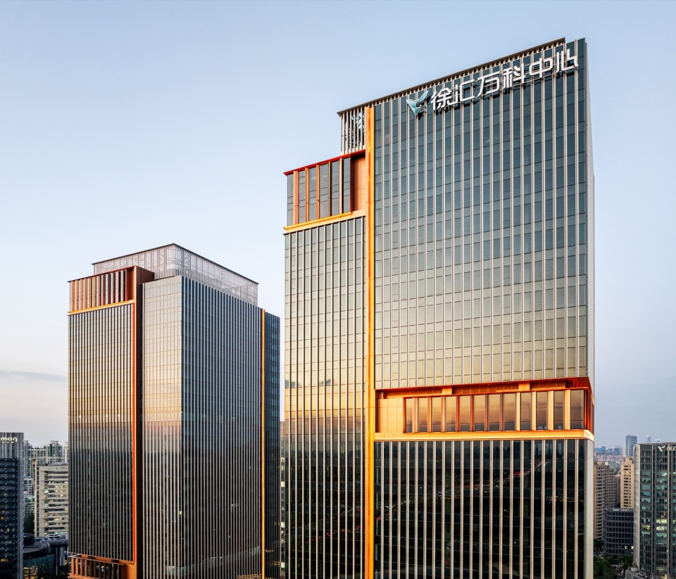 shanghai xuhui vanke center phase iii by nikken sekkei ltd