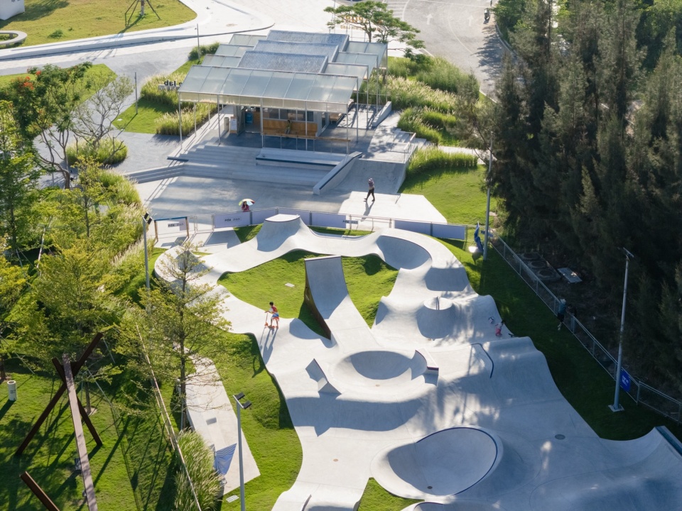 Landscape Design of the First Opening Area of the Double Happiness Island Sports Cluster by Yudao Studio