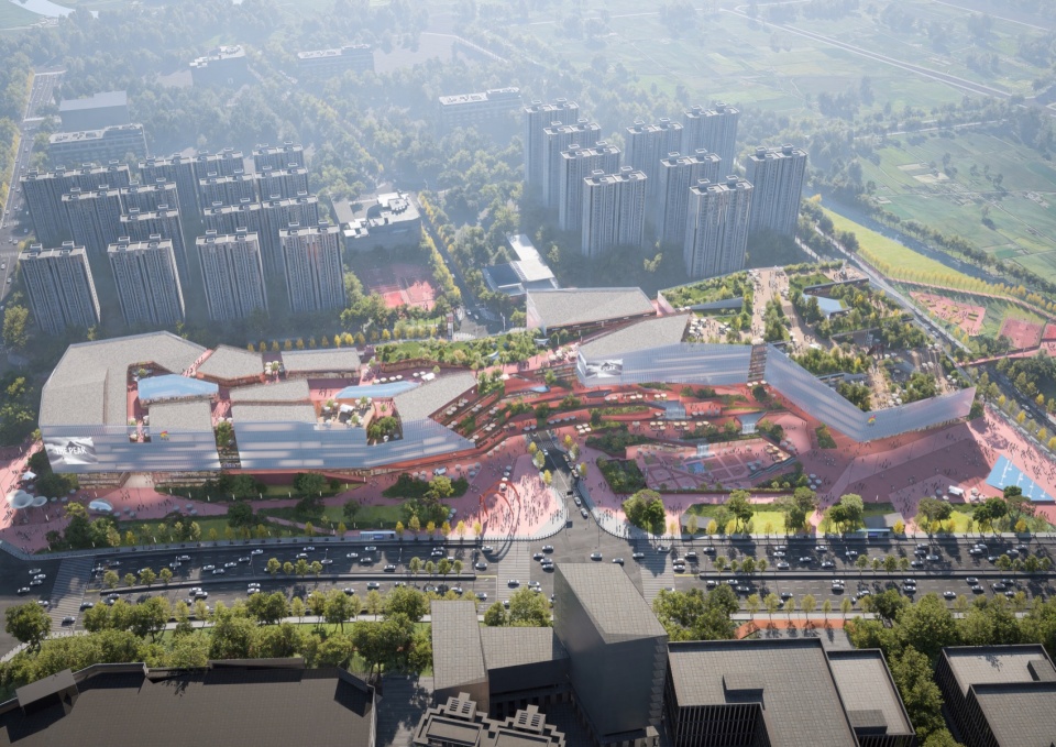 joy city qingyang chengdu by remix studio china southwest architectural design and research institute