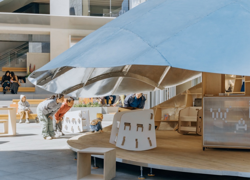 Shell Book Pavilion by LUO studio
