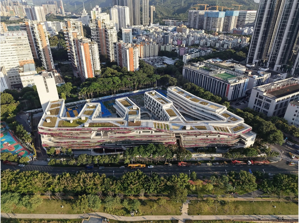 redevelopment of pingshan elementary school into a nine year integrated school by ccdi dongxiying studio