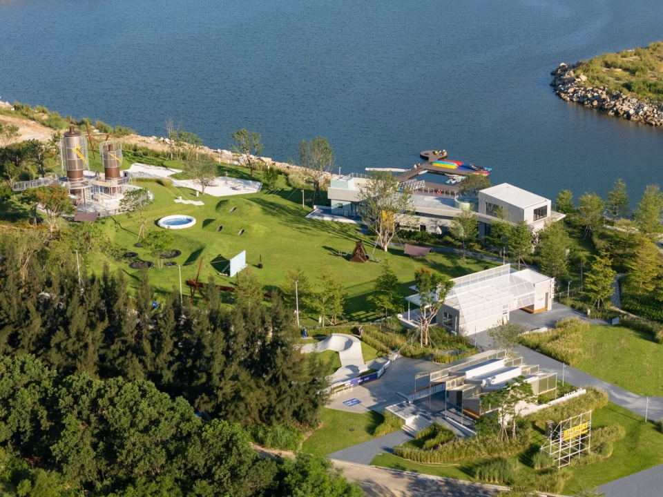 Landscape Design of the First Opening Area of the Double Happiness Island Sports Cluster by Yudao Studio