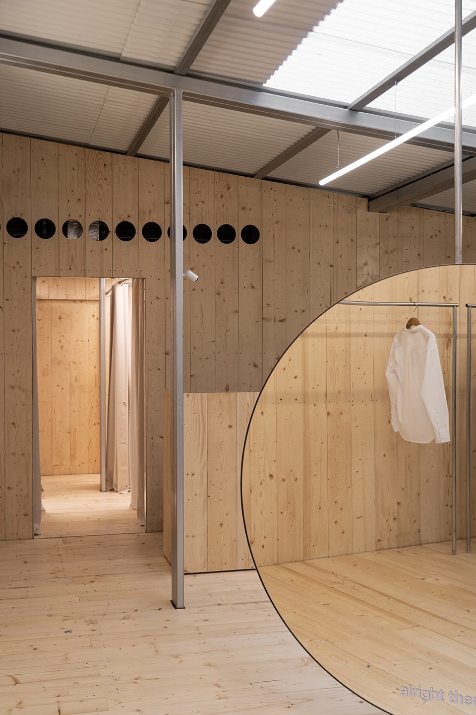 alright then pop up store by 0321studio