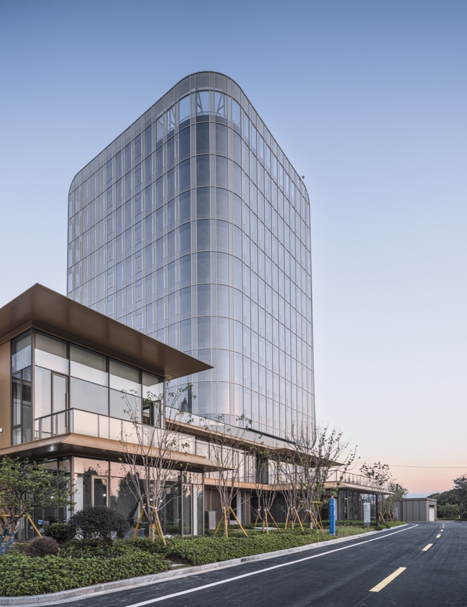anji linxi innovation center by gla architects