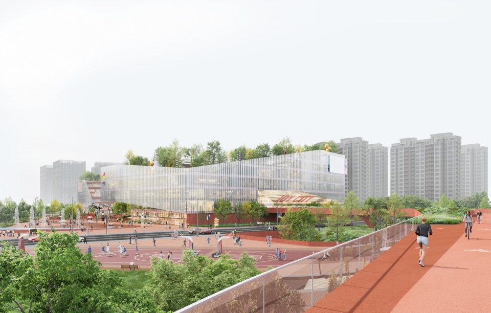 joy city qingyang chengdu by remix studio china southwest architectural design and research institute