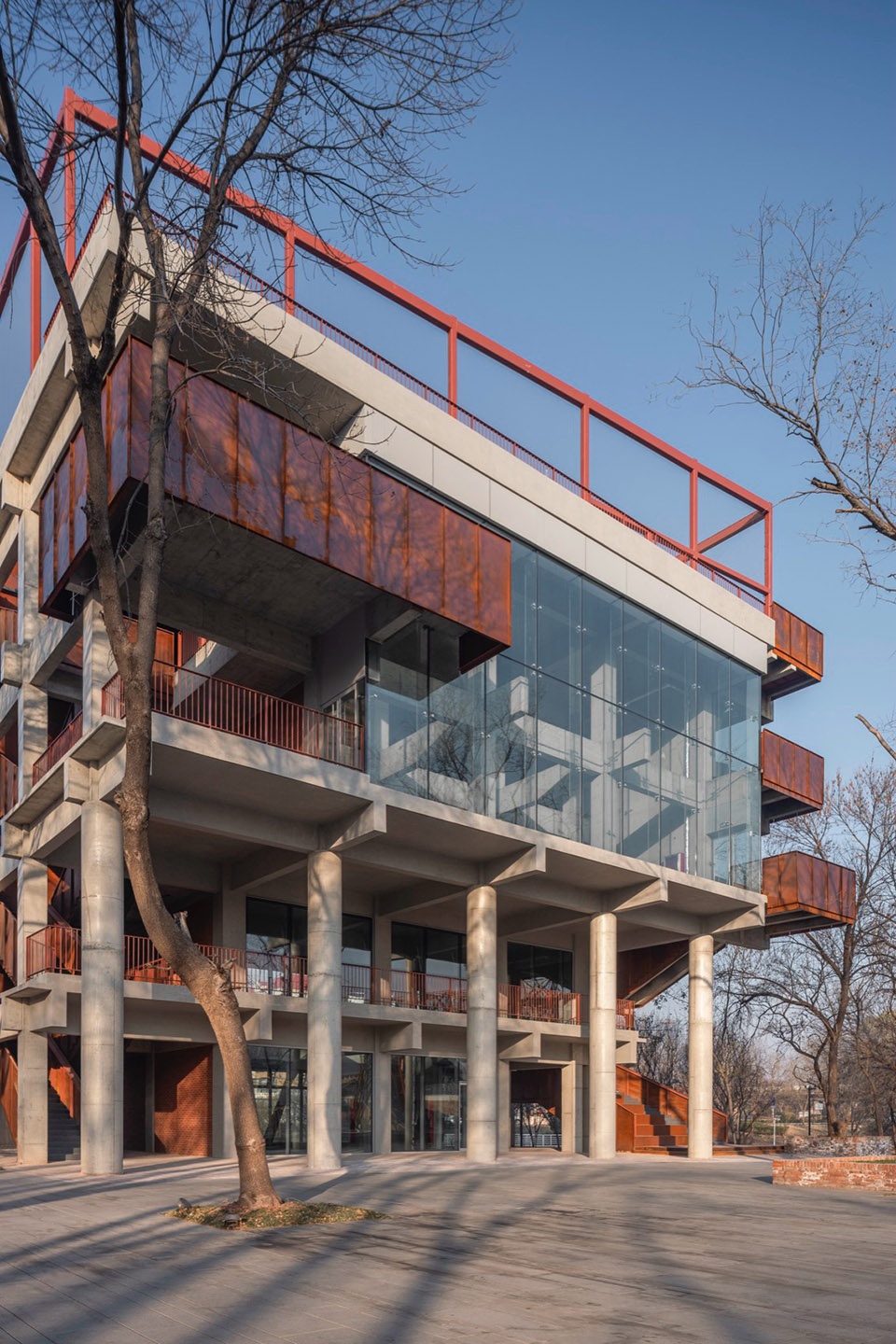 Jinyi Coordinate Design of Building 2 Tianjin First Machine Tool Plant by CM Design