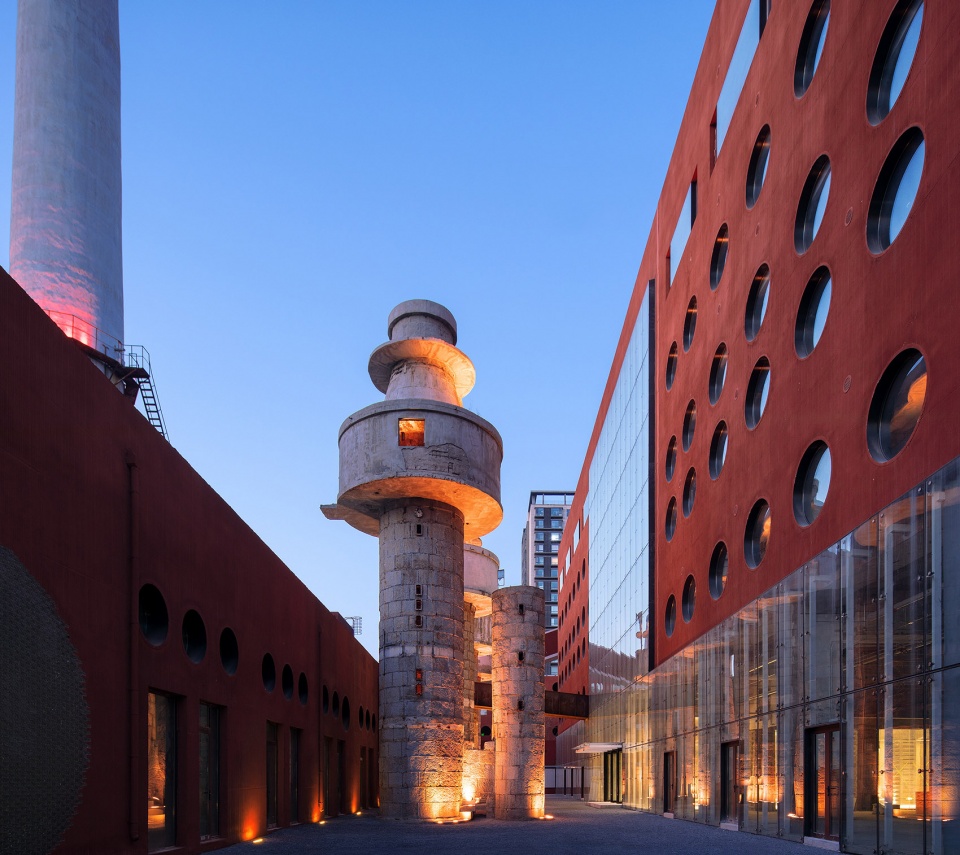 nanxiaoying heating plant renovation yuejie jinhui park by origin architect