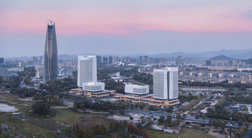 anji linxi innovation center by gla architects