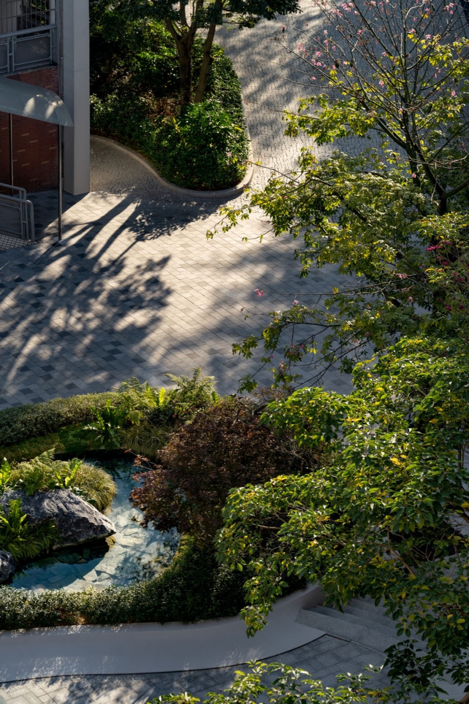 guangzhou nanfang college panyu middle school landscape renovation by ballistic architecture machine bam