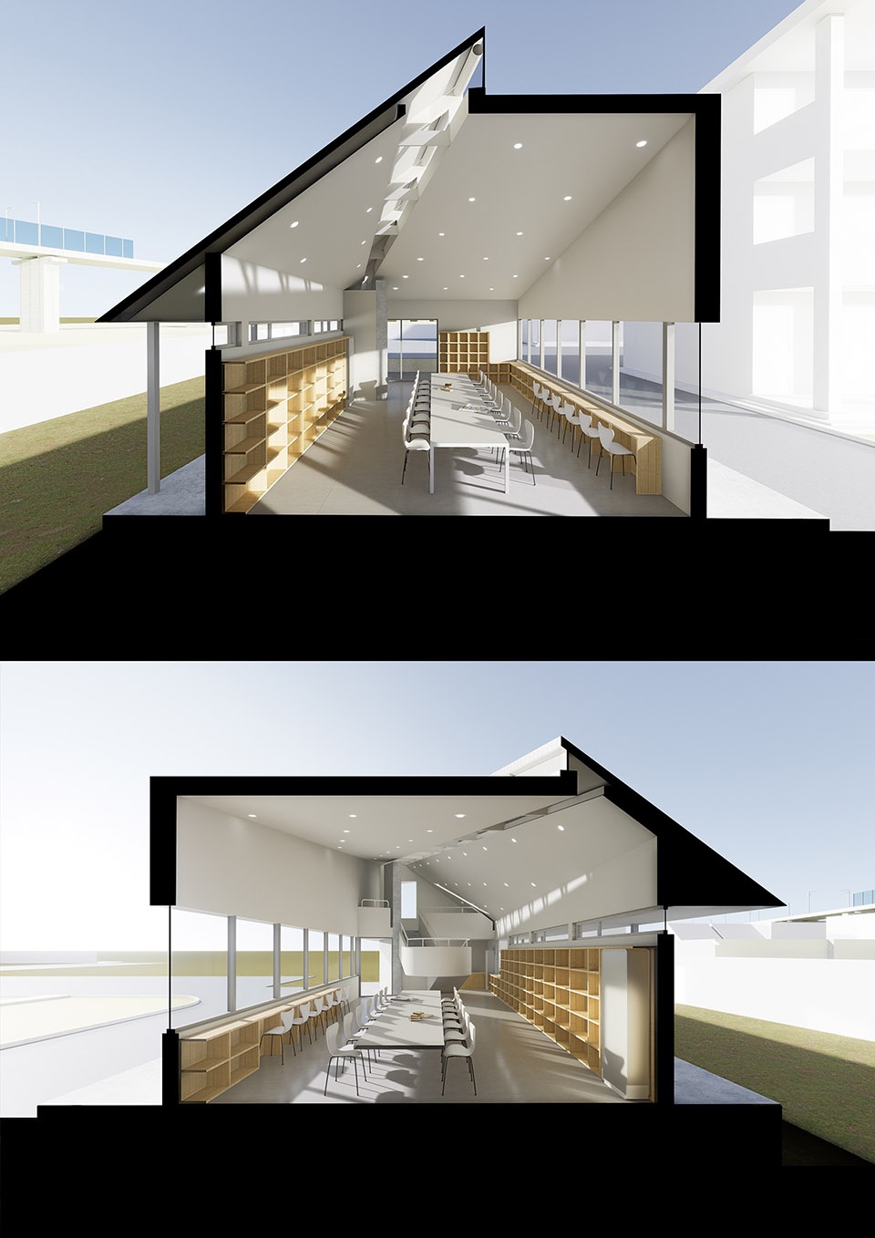 samsung library no3 by wall architects of xauat