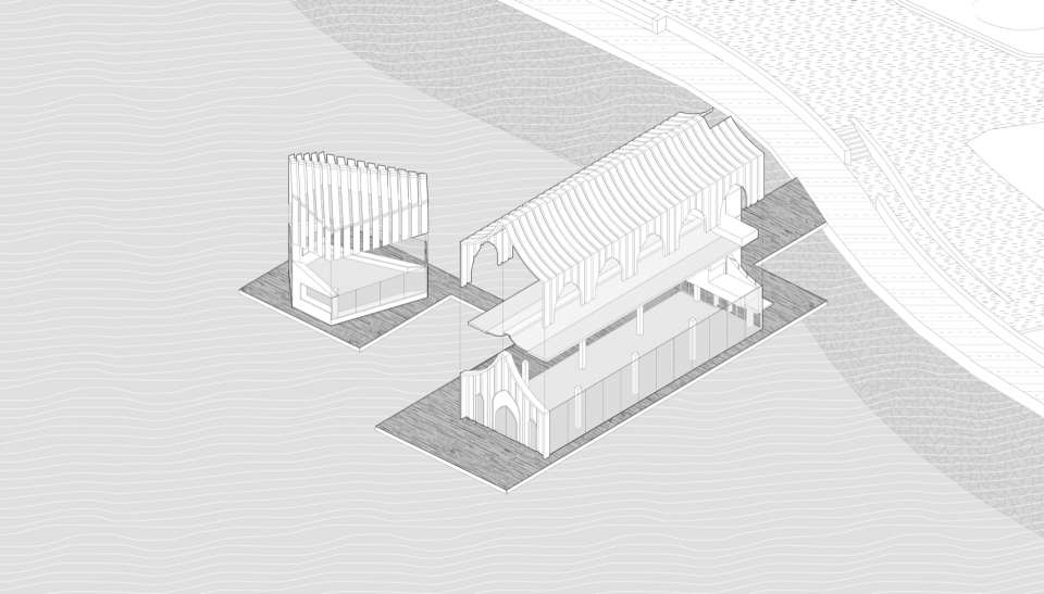 swan lake chapel by parallect design