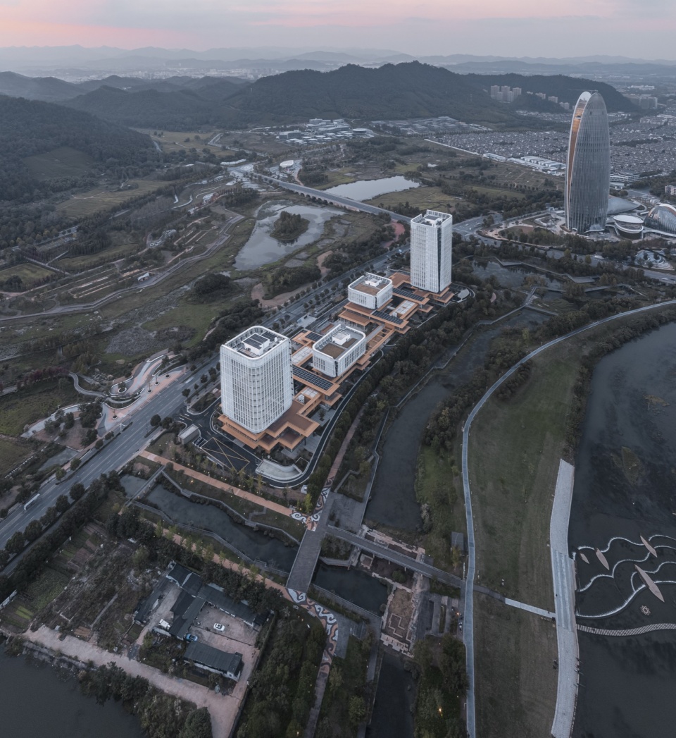 anji linxi innovation center by gla architects