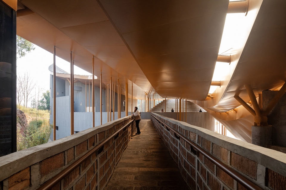 kaizhou music valley exhibition hall by aomo studio shanghai jiao tong university