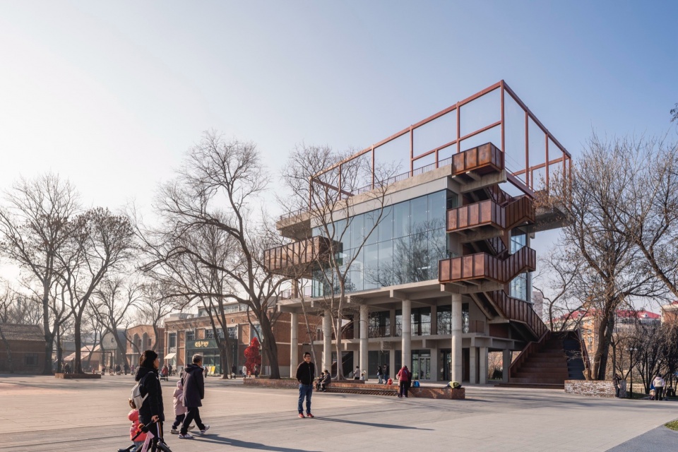 Jinyi Coordinate Design of Building 2 Tianjin First Machine Tool Plant by CM Design