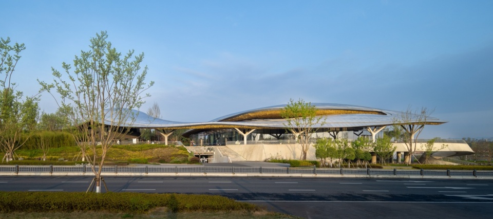 main pavilion of the international horticultural exhibition 2024 chengdu