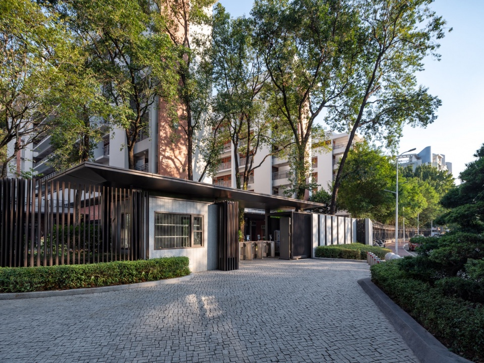 guangzhou nanfang college panyu middle school landscape renovation by ballistic architecture machine bam
