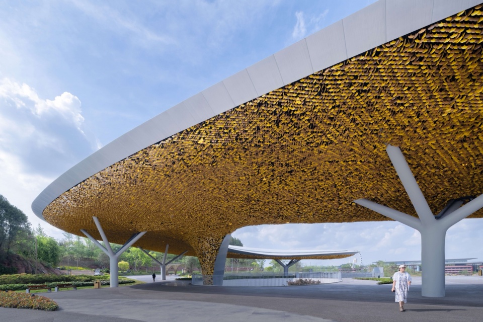 main pavilion of the international horticultural exhibition 2024 chengdu