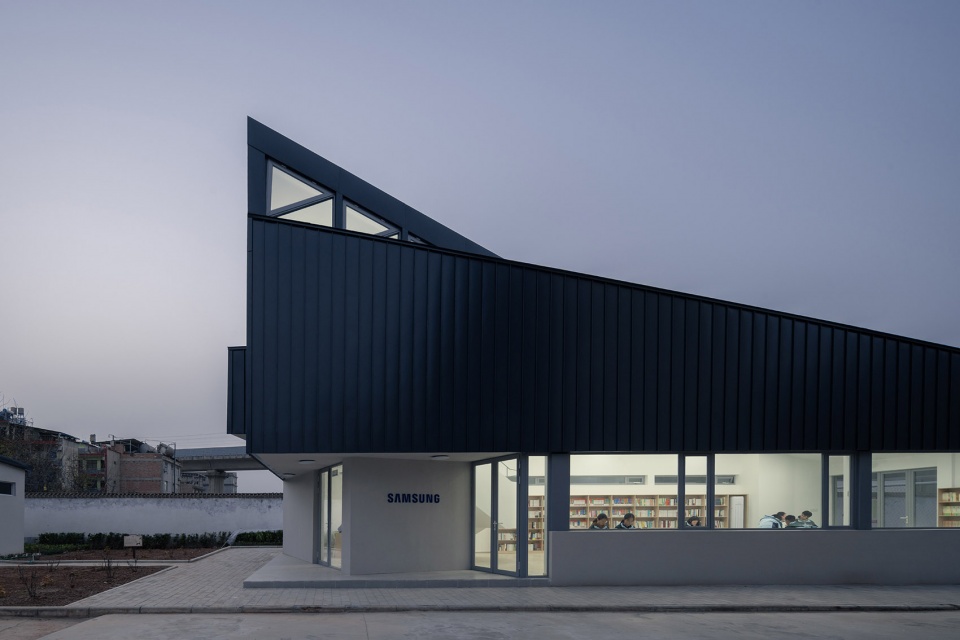 samsung library no3 by wall architects of xauat