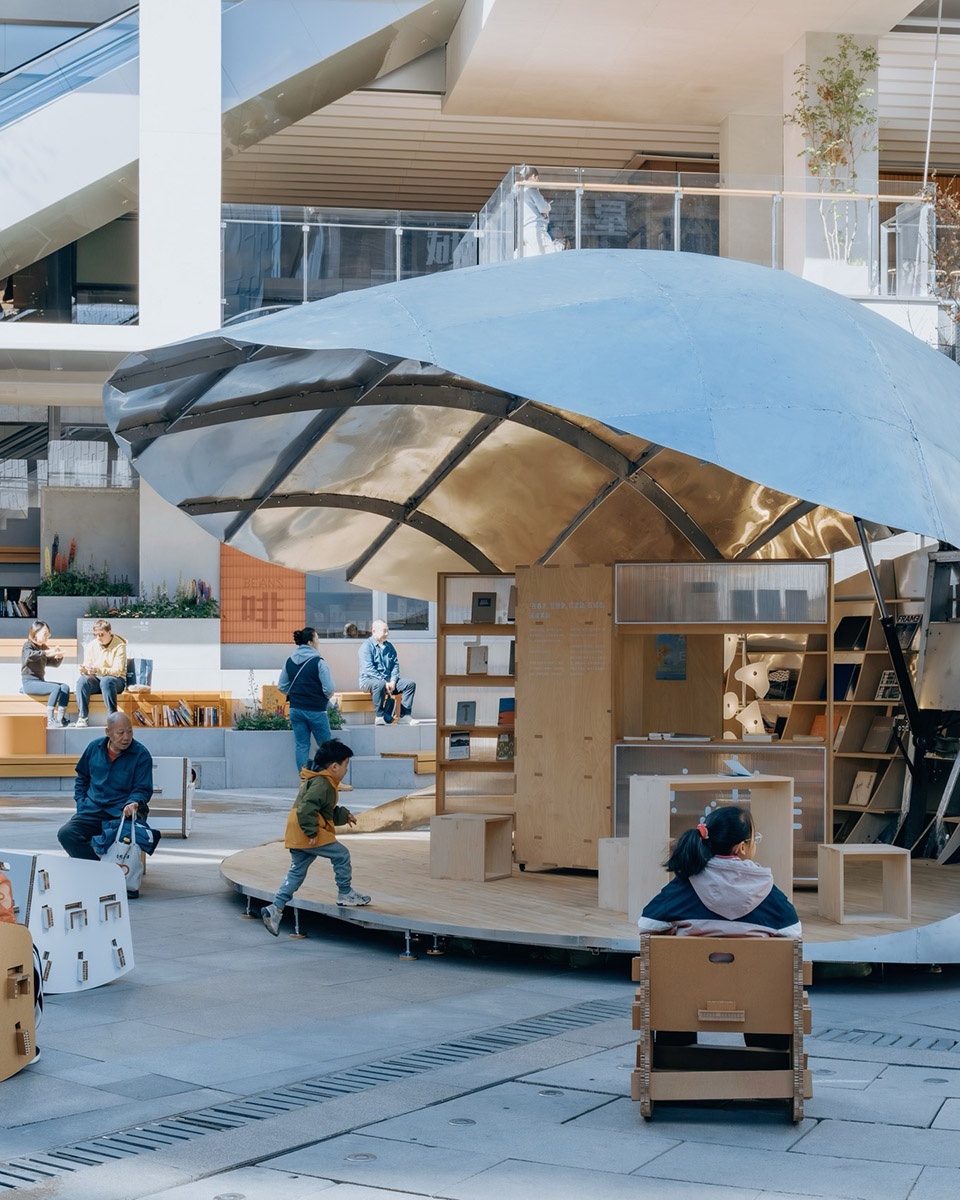 Shell Book Pavilion by LUO studio