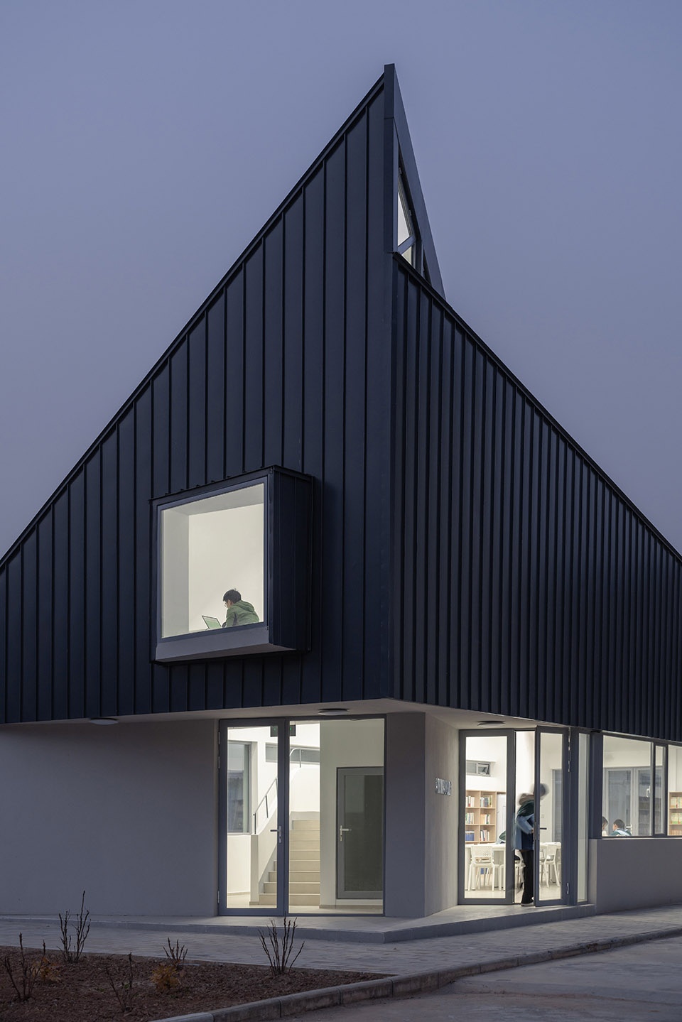 samsung library no3 by wall architects of xauat