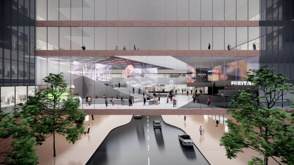 joy city qingyang chengdu by remix studio china southwest architectural design and research institute