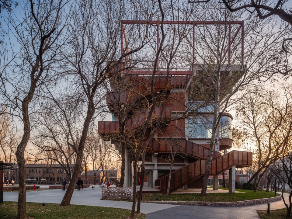 Jinyi Coordinate Design of Building 2 Tianjin First Machine Tool Plant by CM Design
