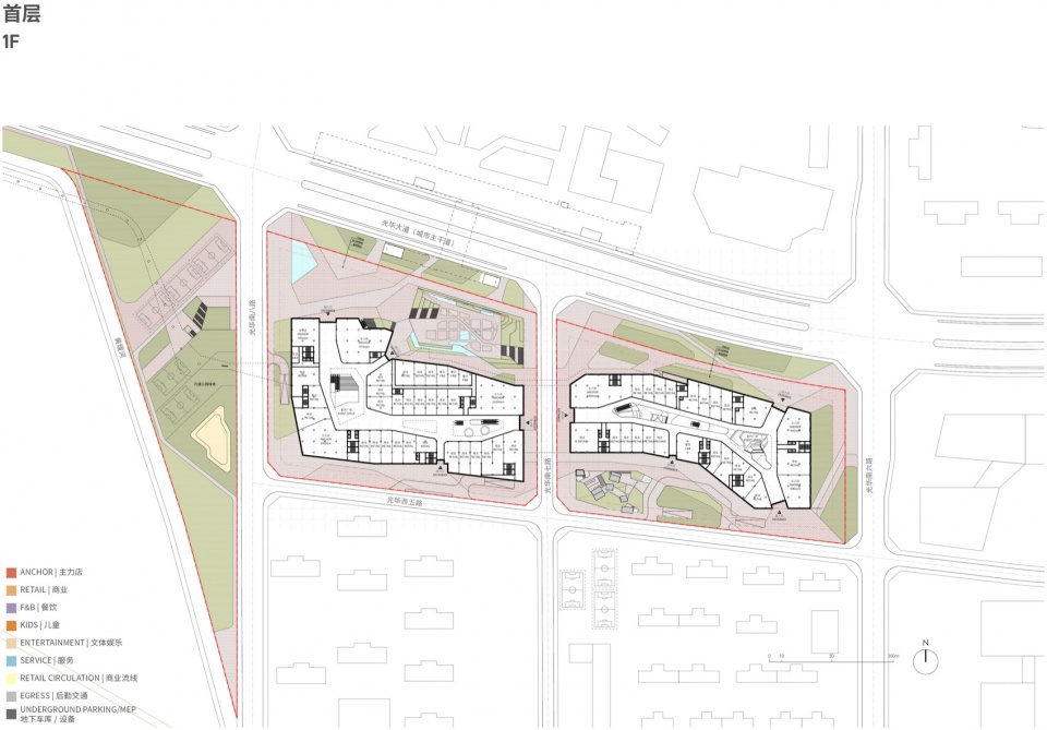 joy city qingyang chengdu by remix studio china southwest architectural design and research institute