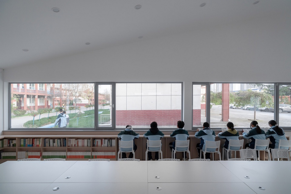 samsung library no3 by wall architects of xauat